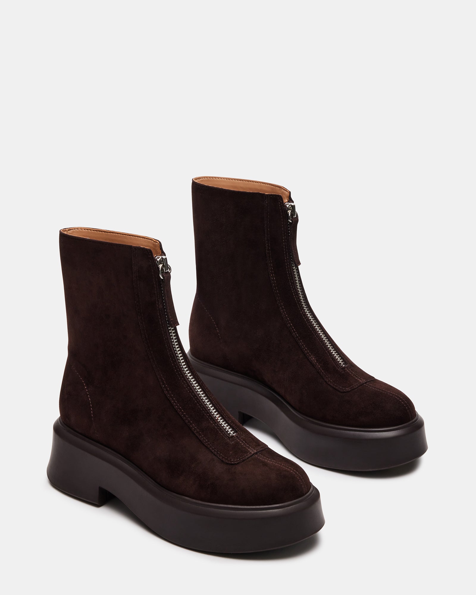 Side profile of the boots showcasing the sleek 2-inch heel