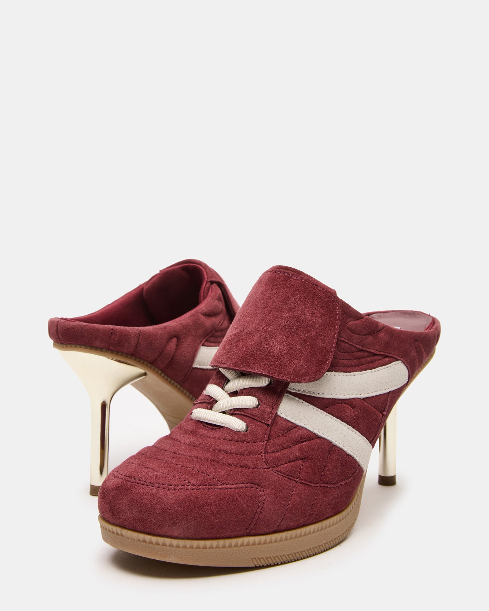 Kadin womens mule sneakers worn during a casual outing.