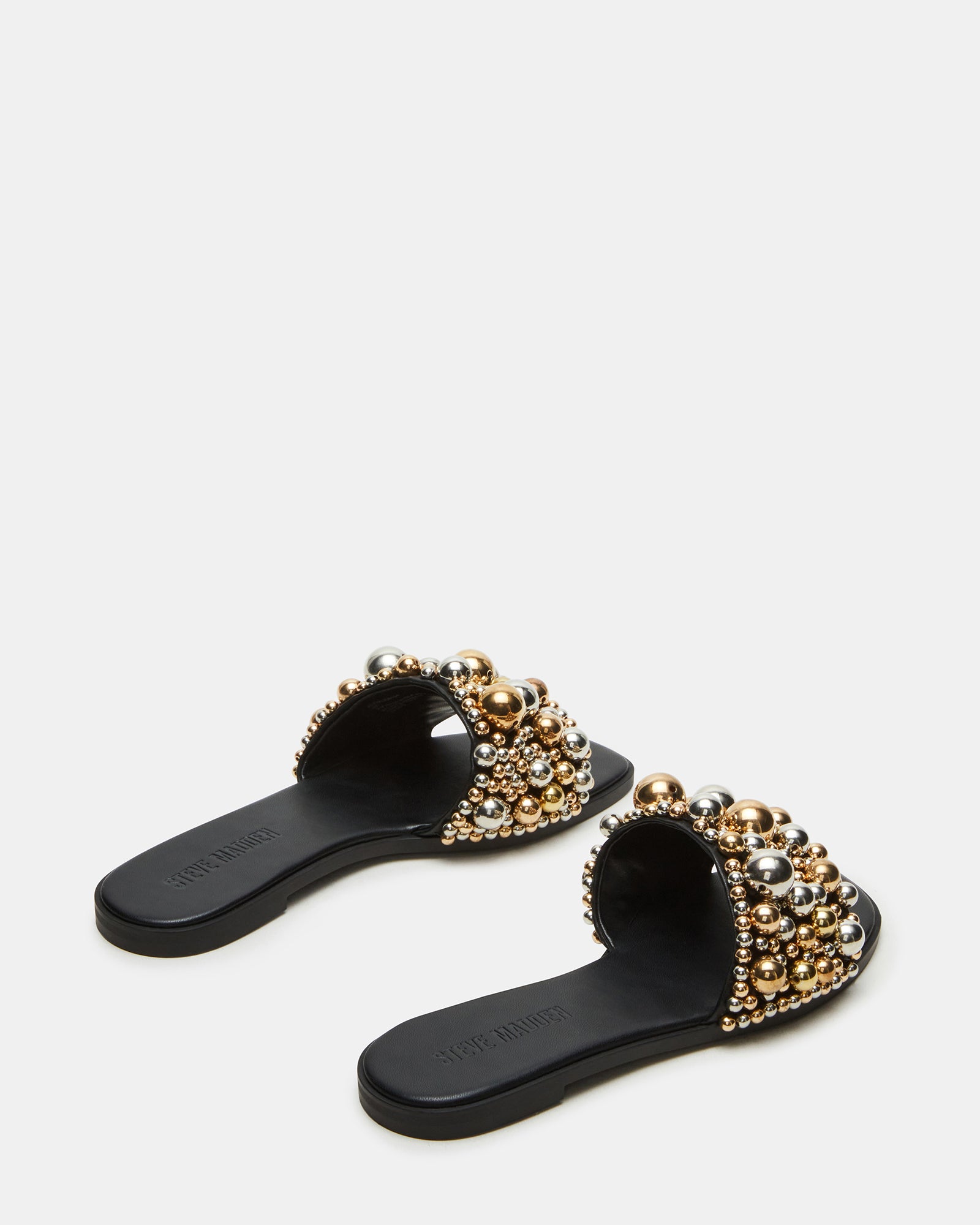Casual wear styling with KLIO embellished slide sandals