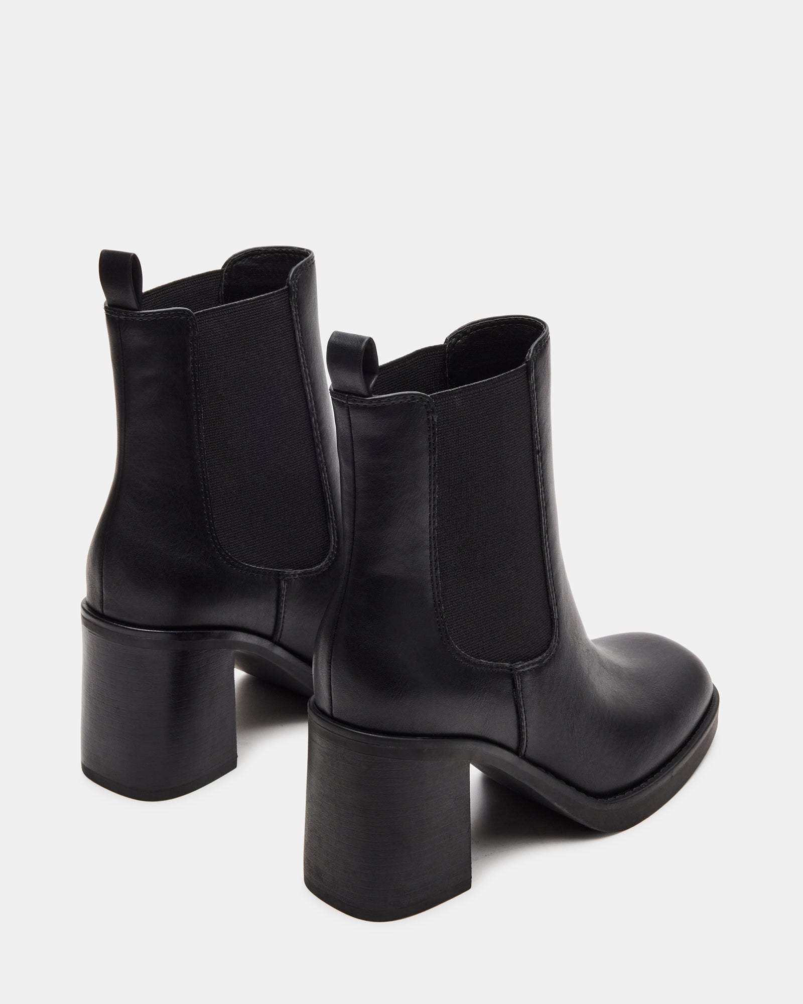Chelsea boots women’s edition shown from rear angle for fit