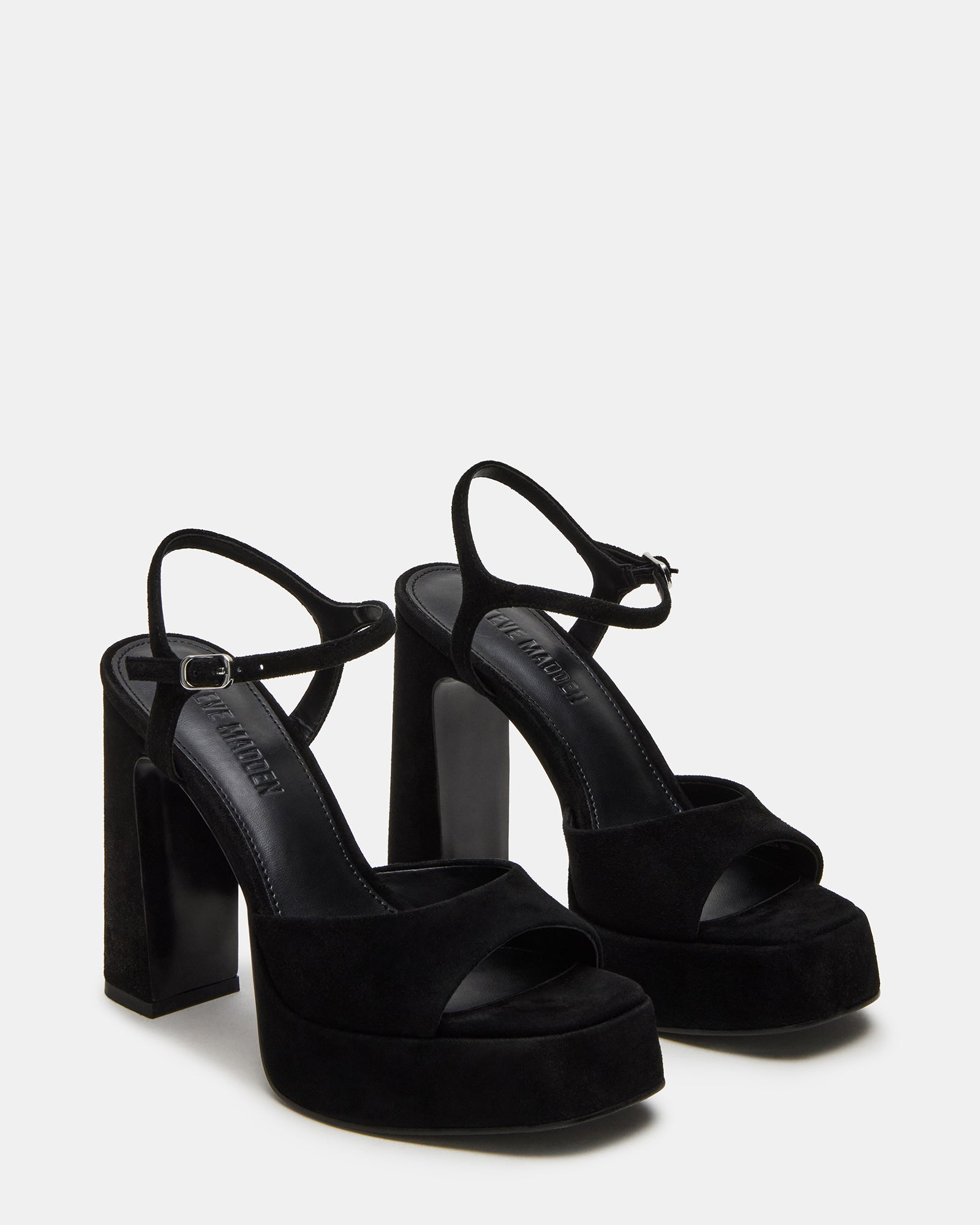 Rear angle showing elevated heel height and sleek silhouette — ideal for Miami nightlife.