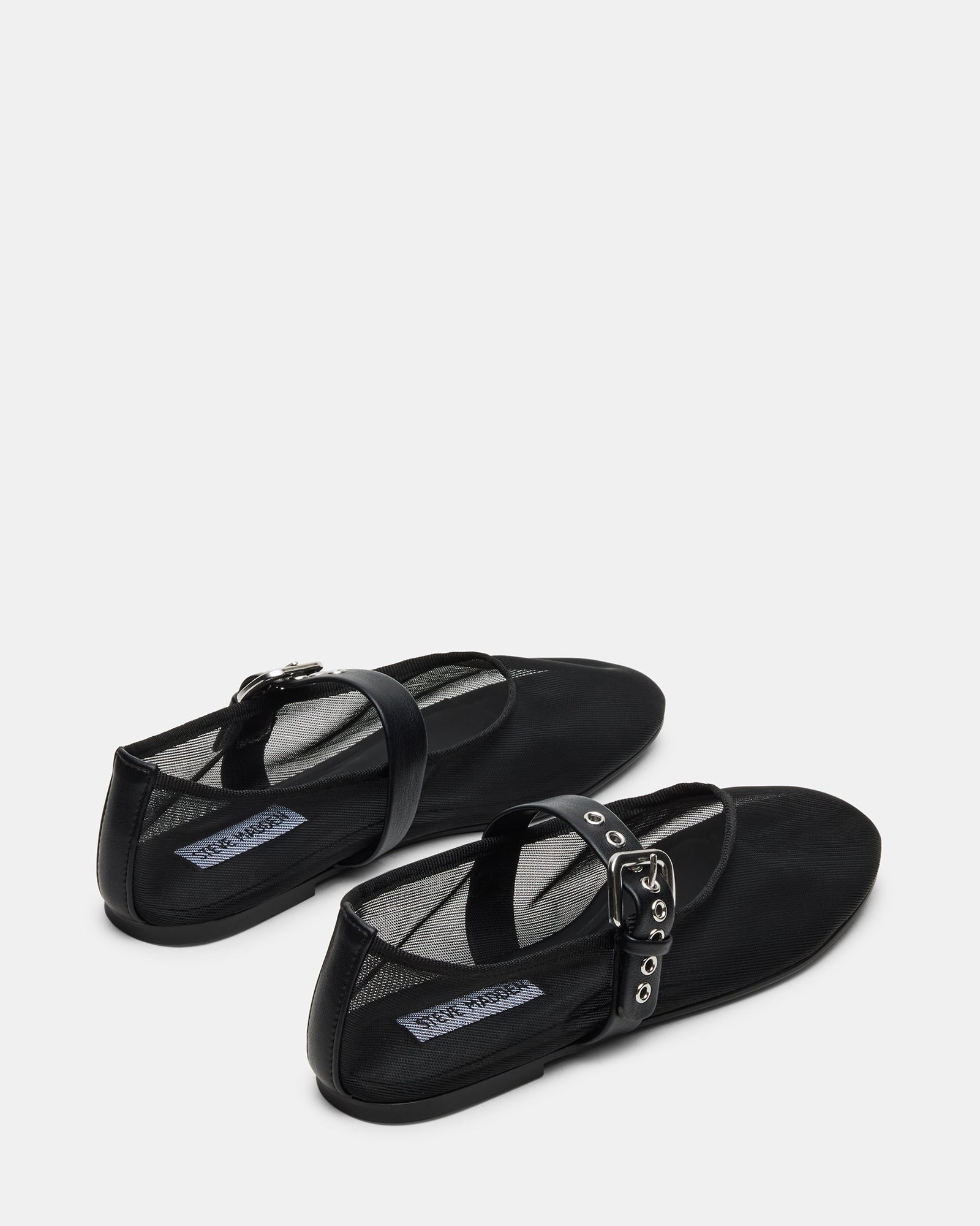 Side view showing mesh ventilation on these comfortable flats