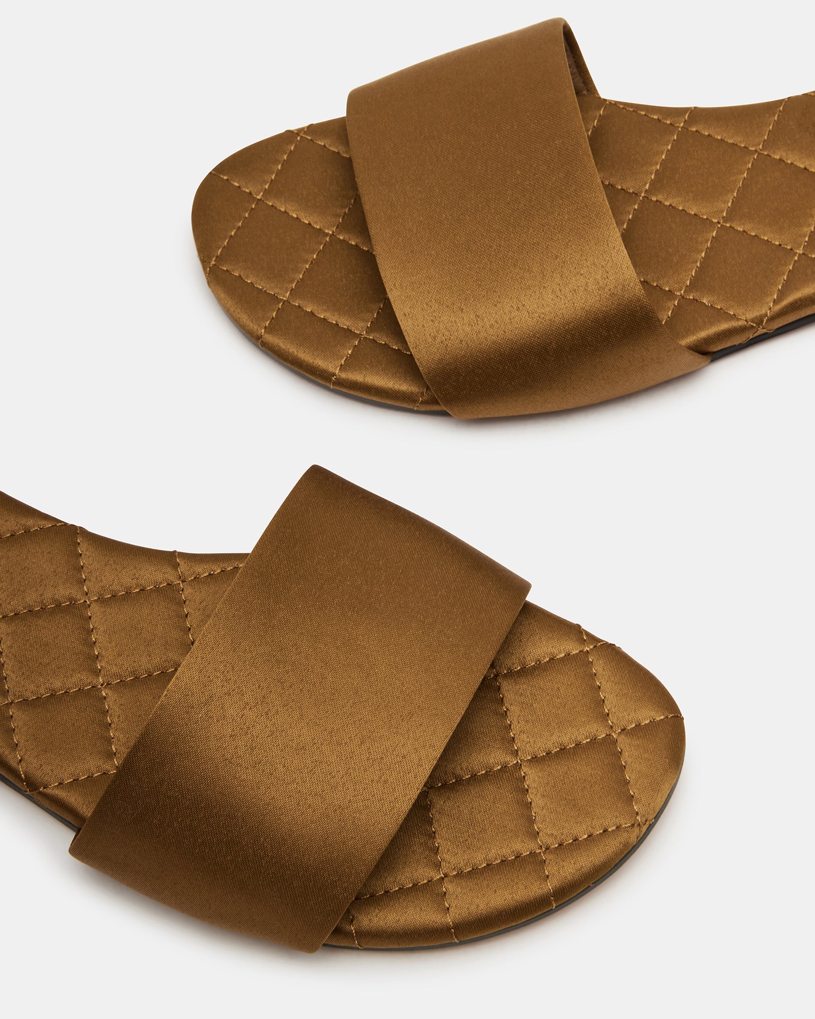 Flat sandals paired with summer outfit for casual outings