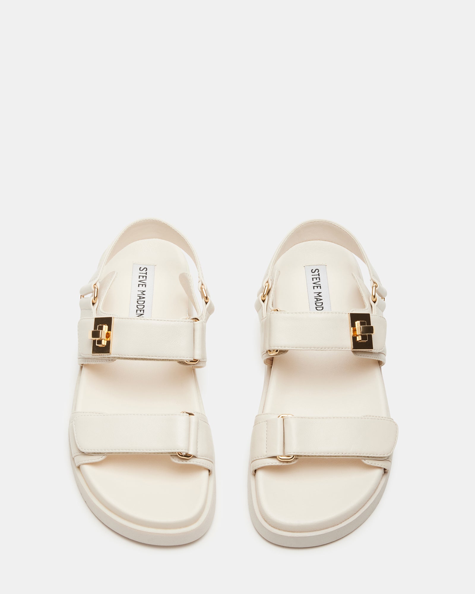 Side profile of flatform sandals with 1-inch heel height, perfect for walking comfort