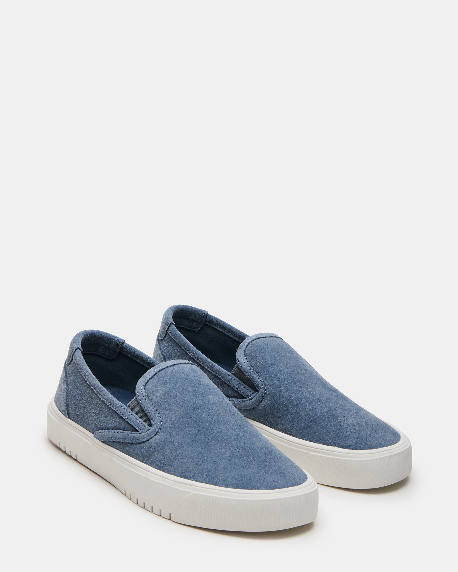 Side view of Bottega sneakers highlighting suede material and comfortable fit