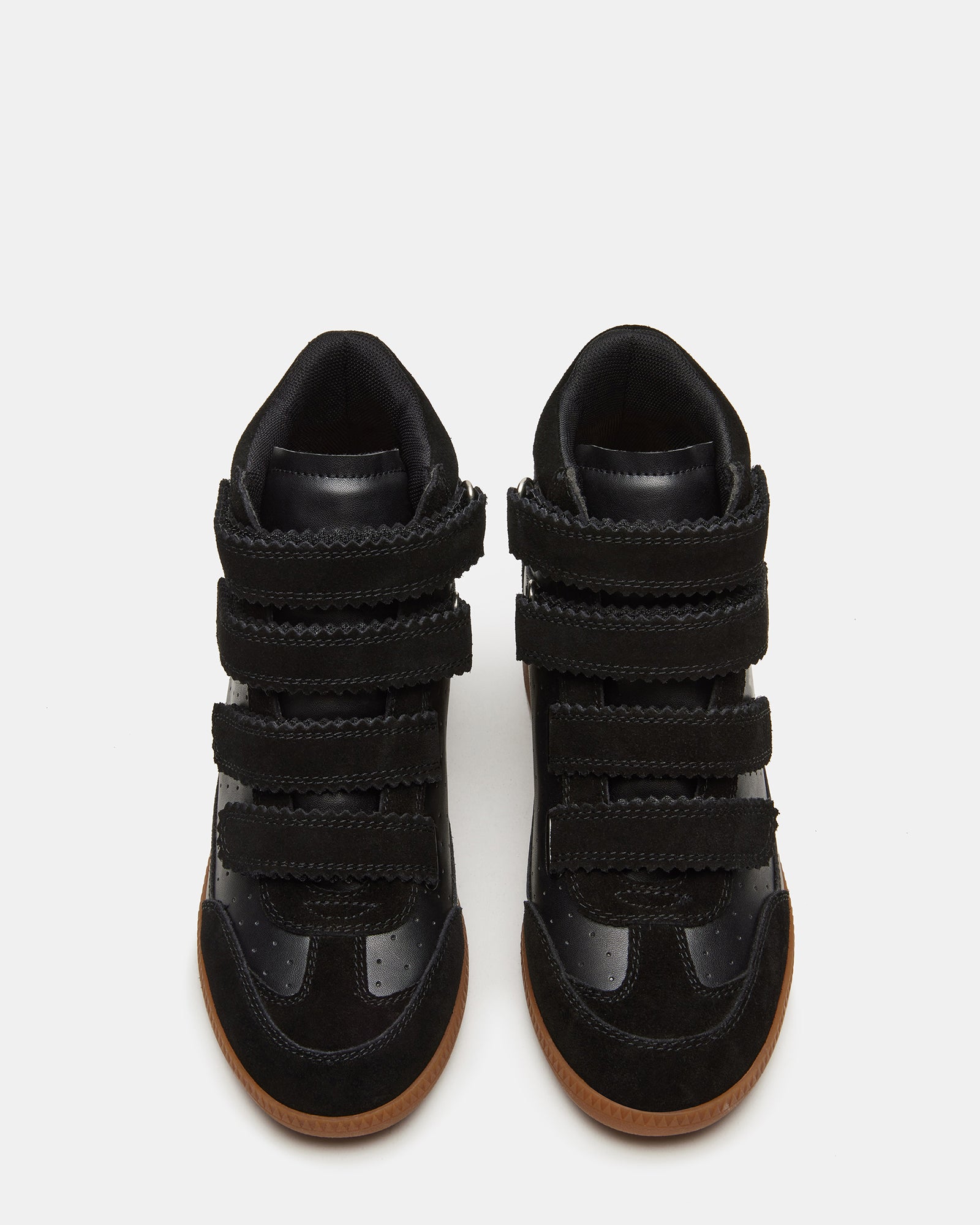 Top-down view of stylish Mustang sneakers ideal for daily wear.