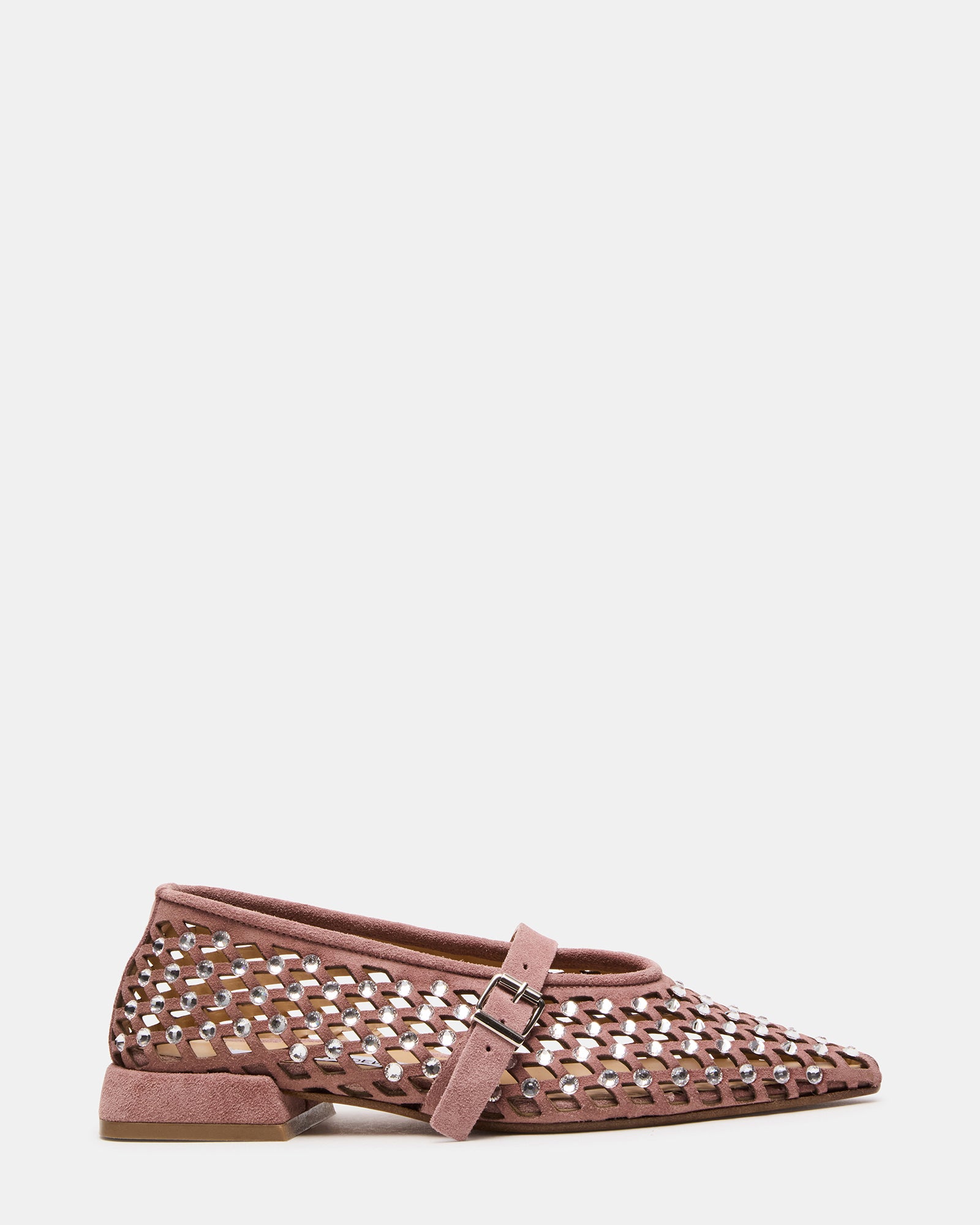 Elegant brown suede ballet flats displayed with outfit ideas.