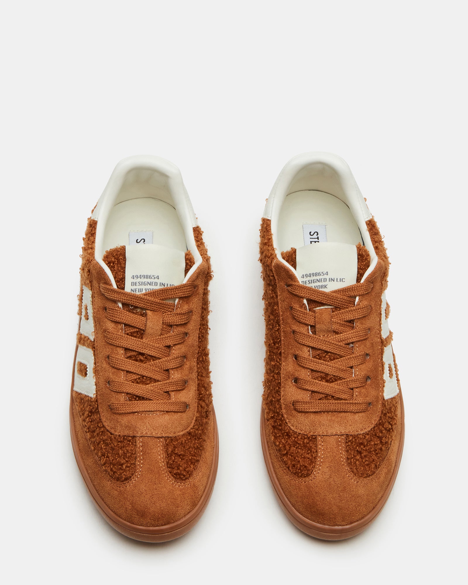 NINETIES Tobacco sneakers styled with casual jeans for everyday wear