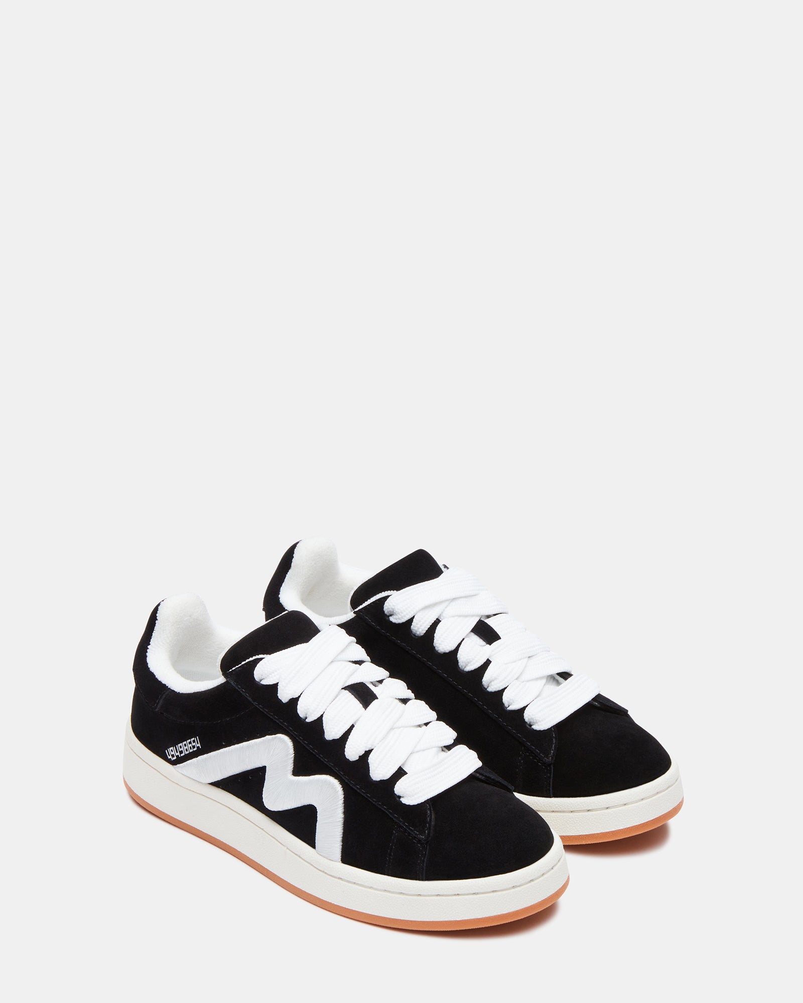 Side view of Razzle sneakers highlighting the laced closure and stylish design.