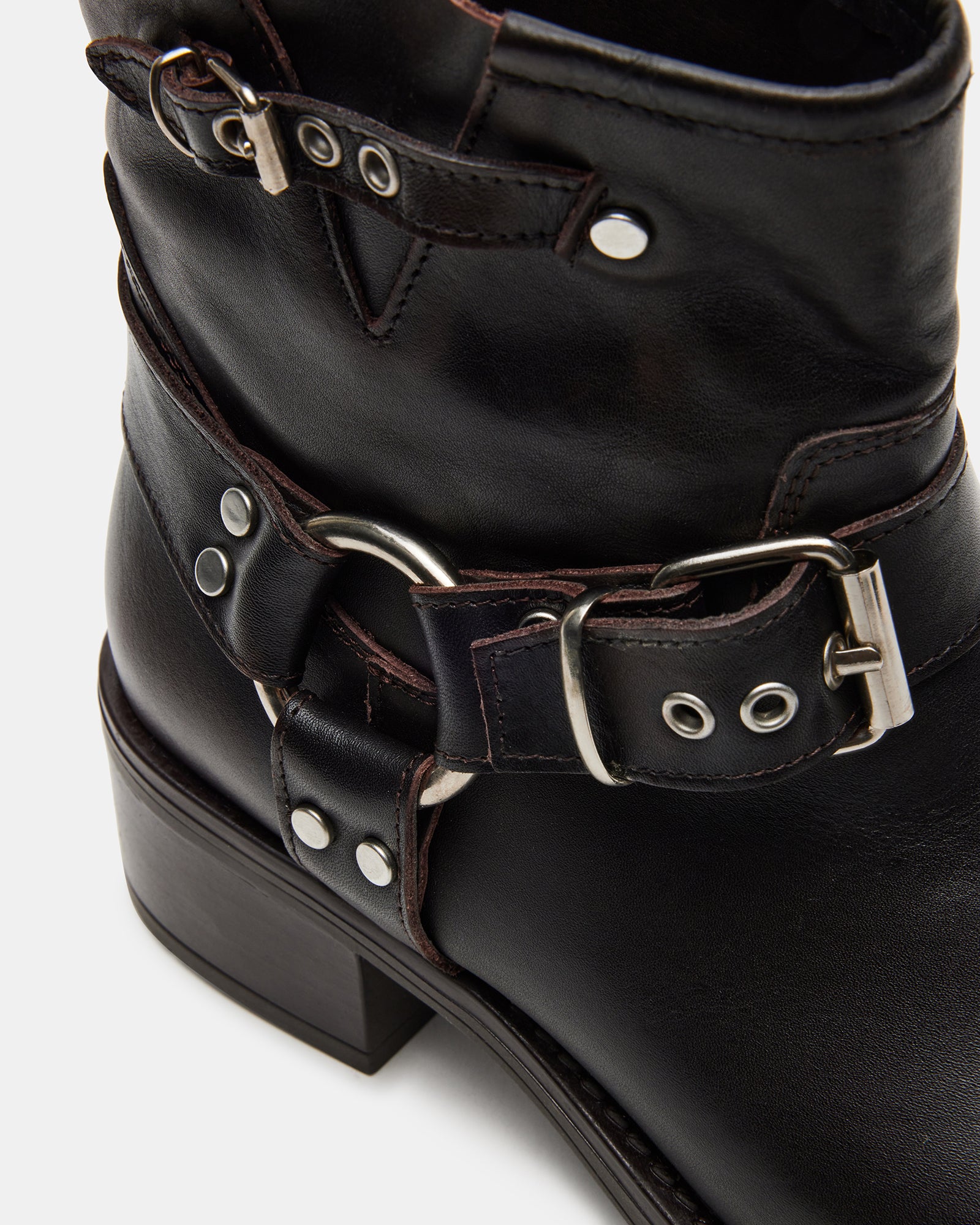 Rustler square toe boots worn with casual outfit