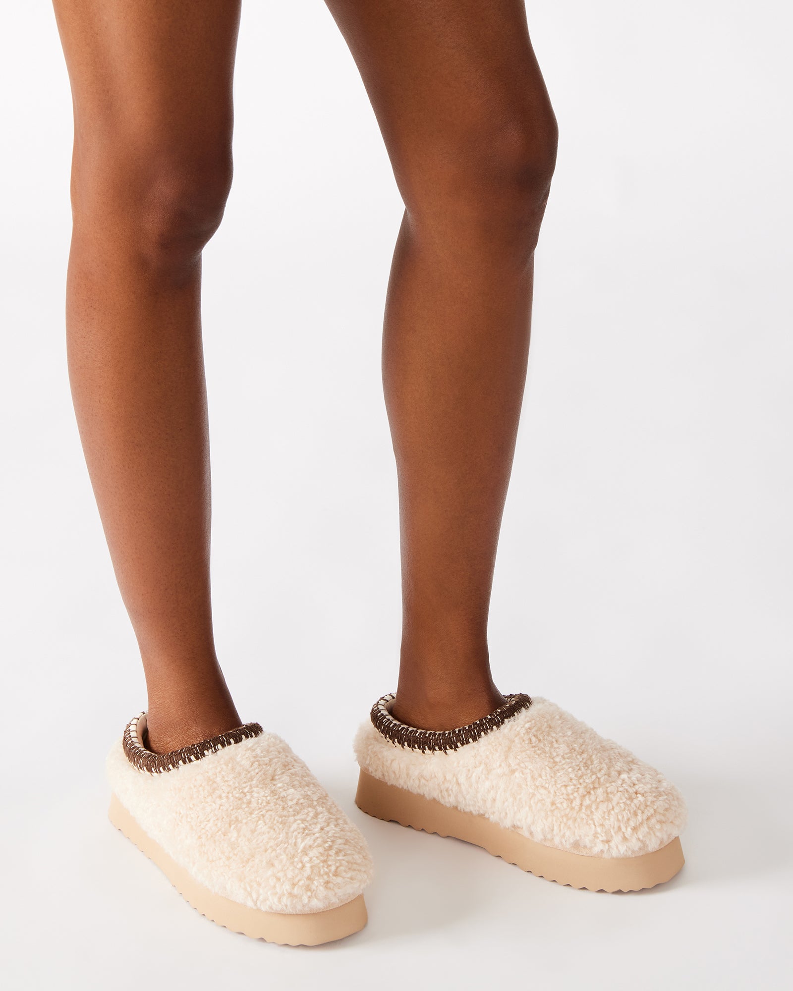 Stylish womens shearling slippers ideal for casual outings