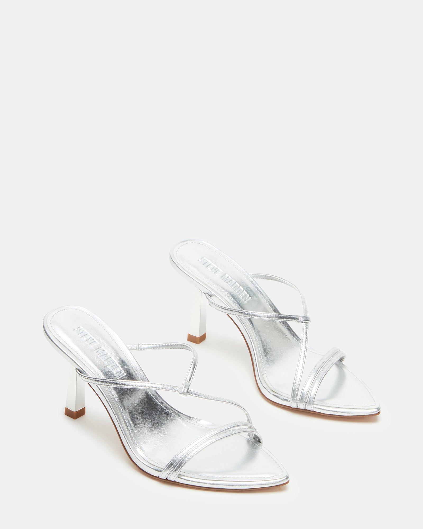 Close-up of pointed toe and leather craftsmanship