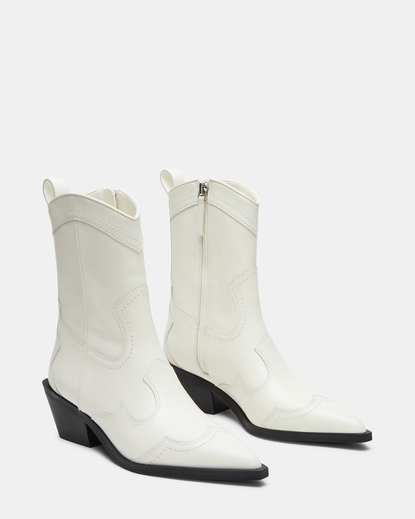 Side view of womens fashion booties for casual or dress-up looks