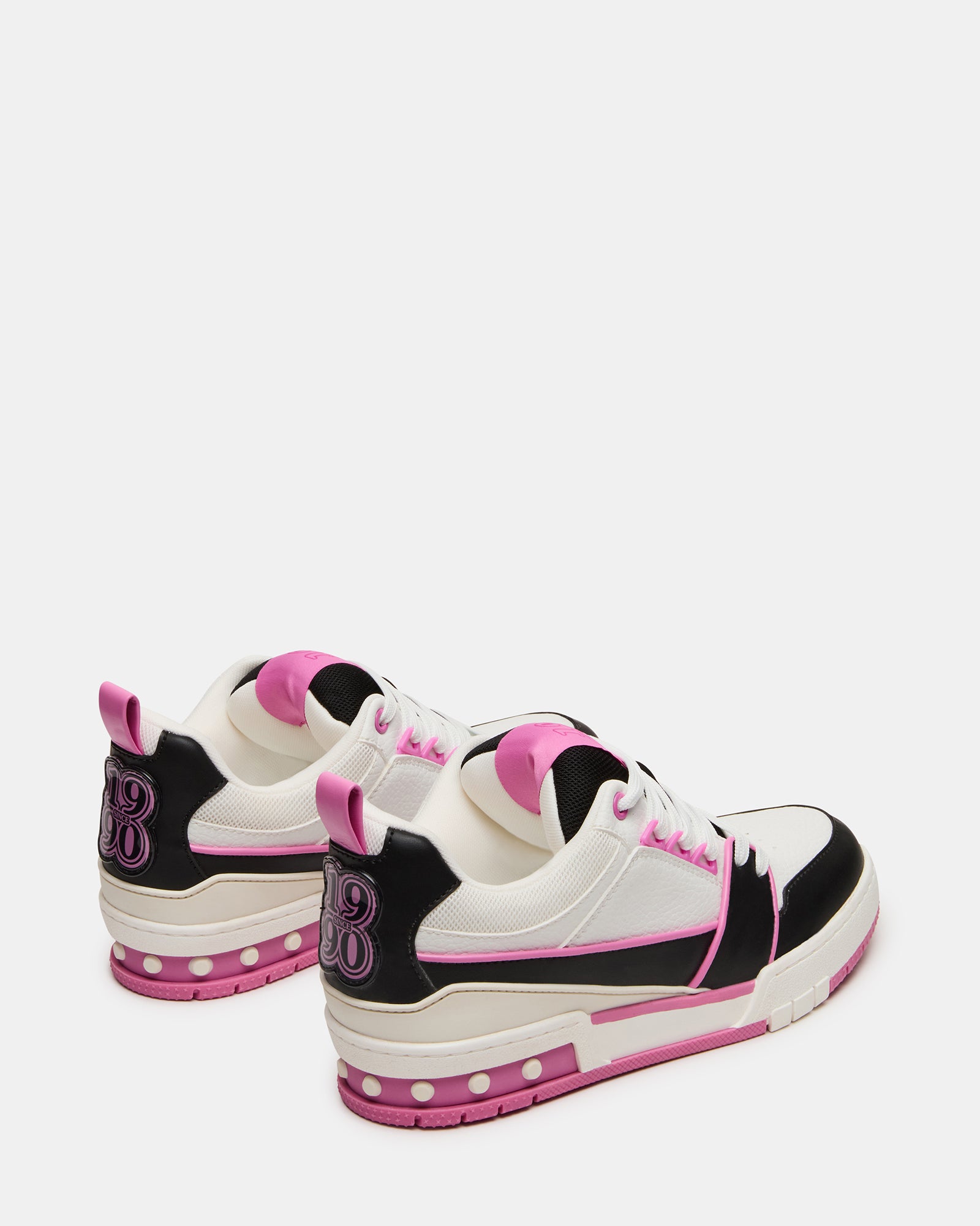 Side view of the sneakers highlighting the skate-inspired silhouette
