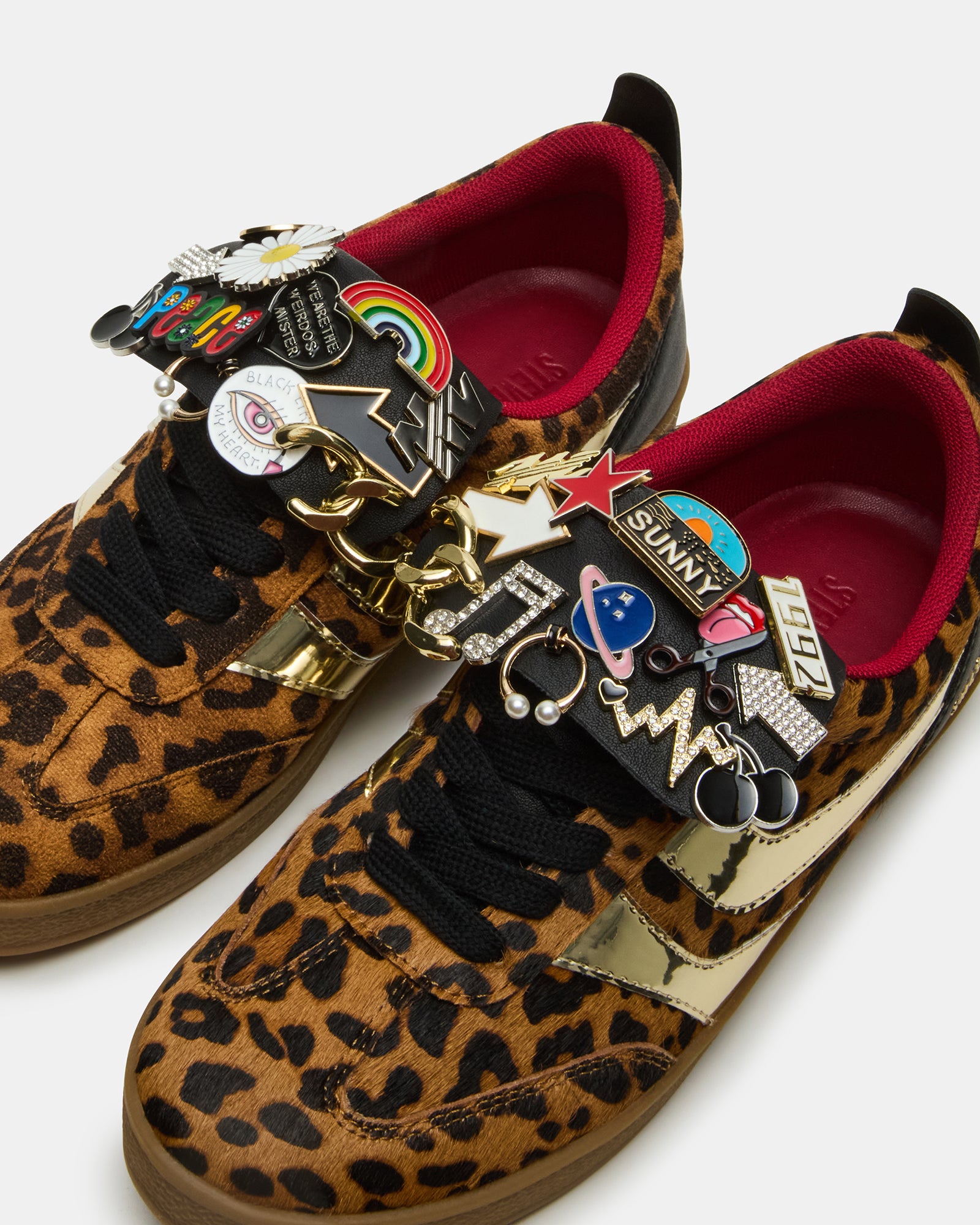 Wyatt sneakers being worn with jeans for street style