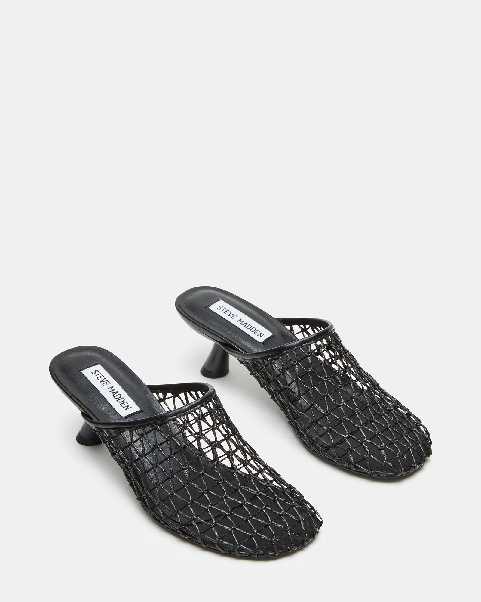 Close-up of the rounded toe and heel of XRAY Black comfortable dress shoes.