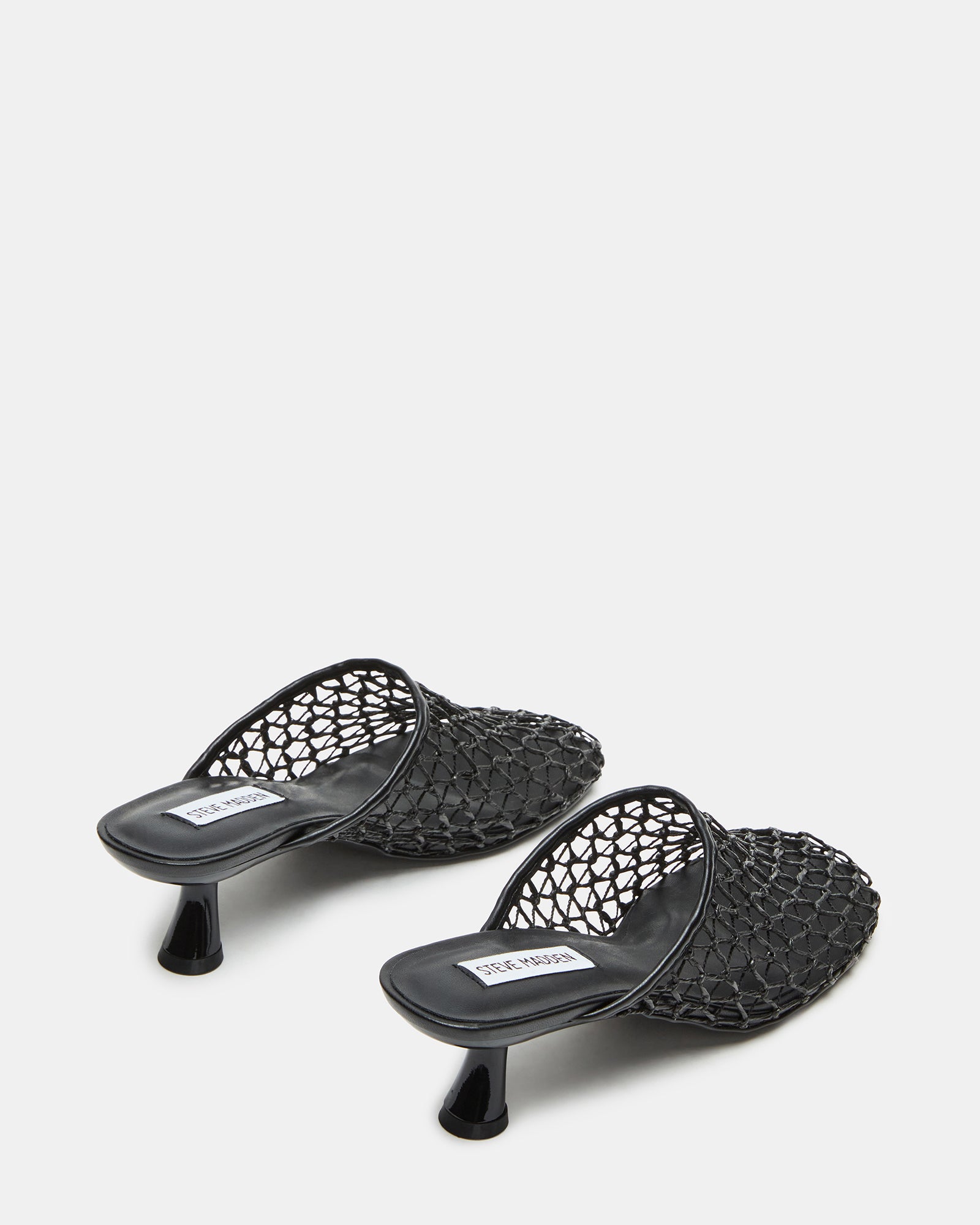 Close-up of the rounded toe and heel of XRAY Black comfortable dress shoes.