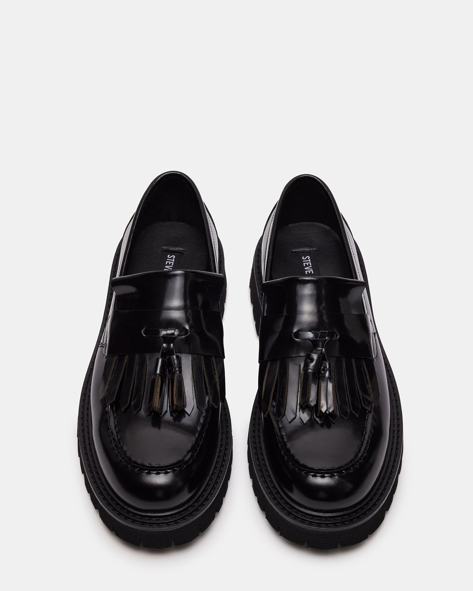 Side profile of ZEV mens loafers highlighting the sleek design